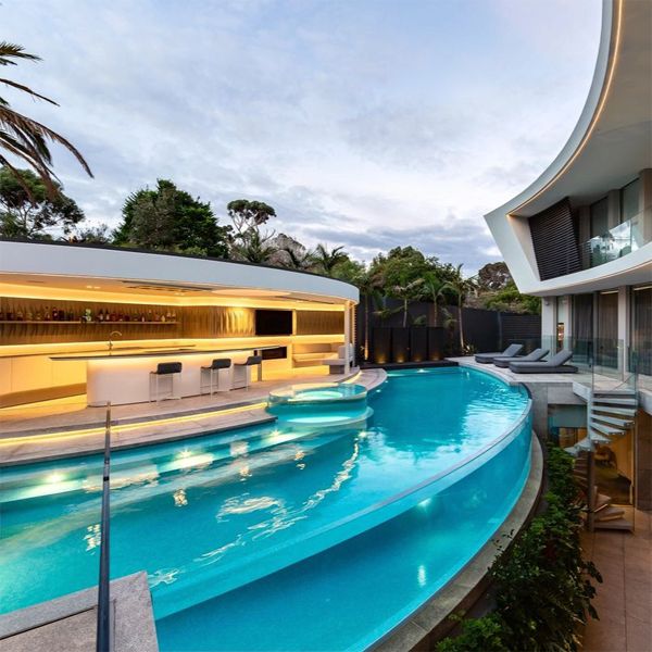 A unique transparent pool by Personal Pools