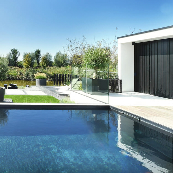 private pool and landscaping by Ambiance Wellness