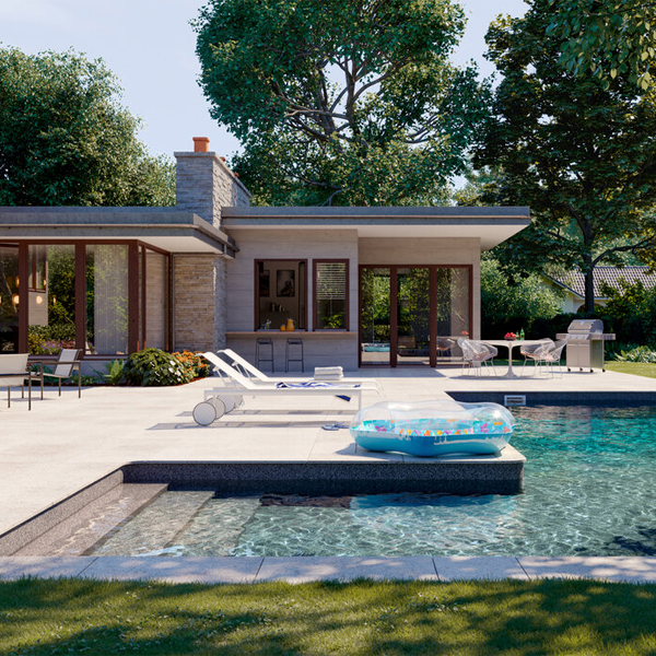3d swimming pool design