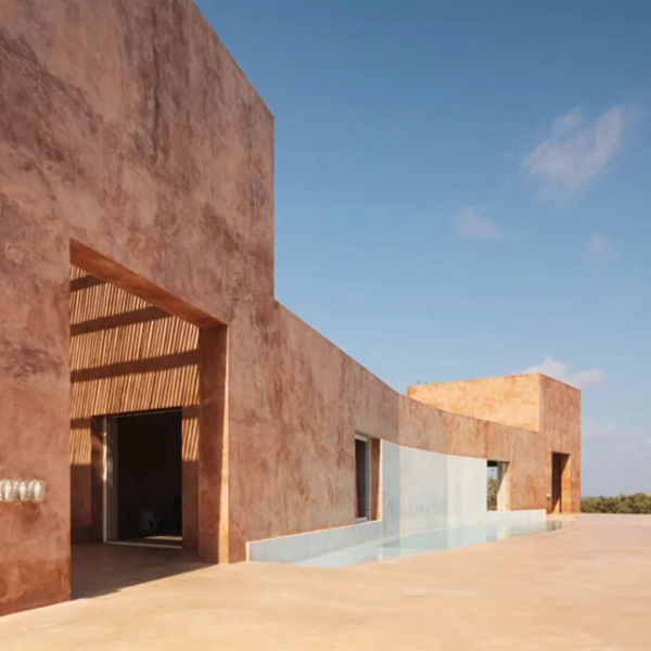 custom pool in a modern house by Bak Gordon