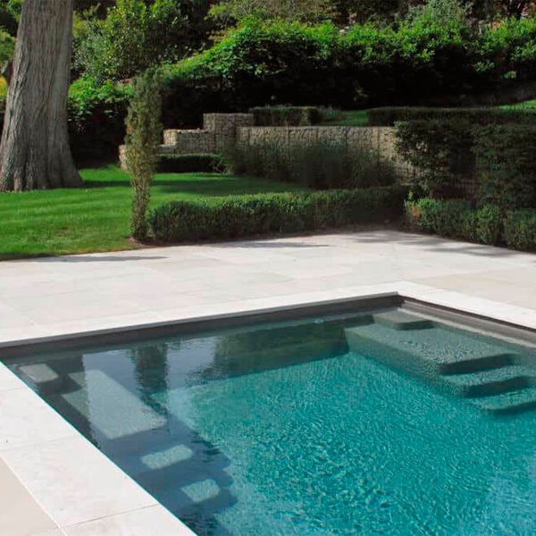 geometric prefab pool by Compass Pools UK