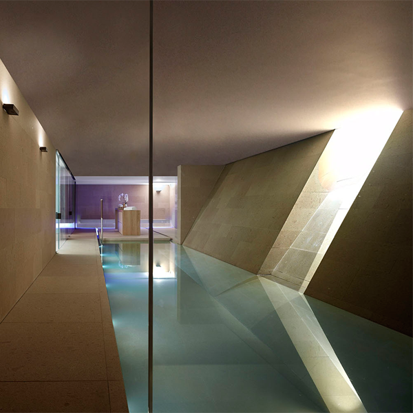 indoor overflow pool