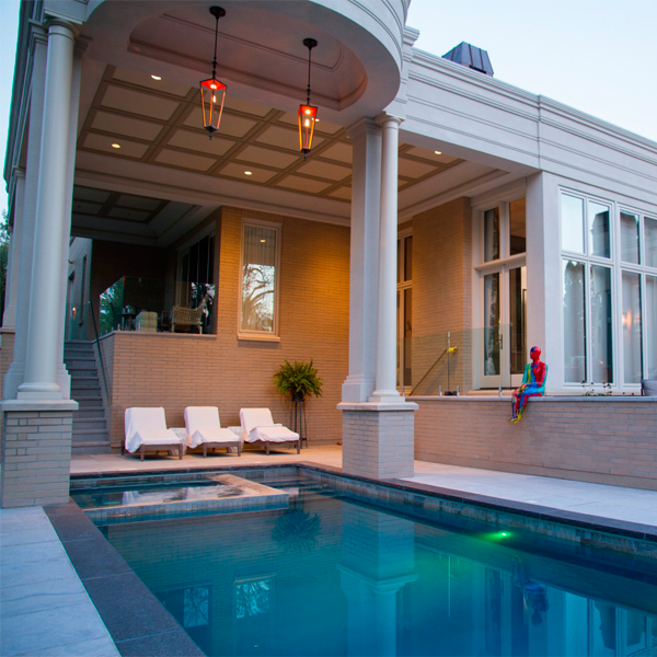 swimming pool and spa