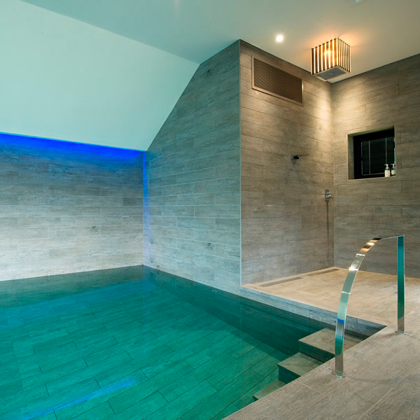 indoor pool by Pools By Design