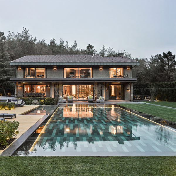 private mirror pool by habif mimarlik