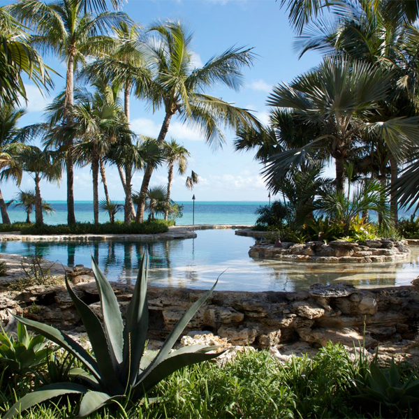 Bespoke pool by the sea by Raymond Jungles
