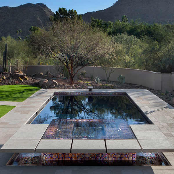 pool and spa by Build Red Rock