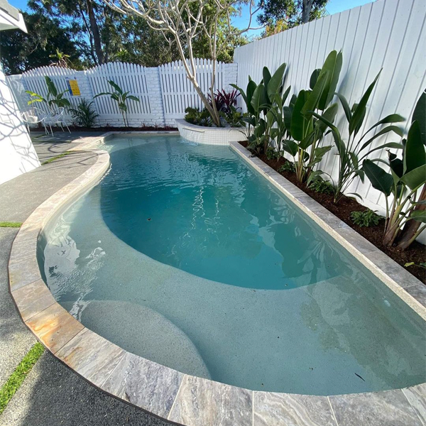 custom tropical design pool by Total Concept Pools
