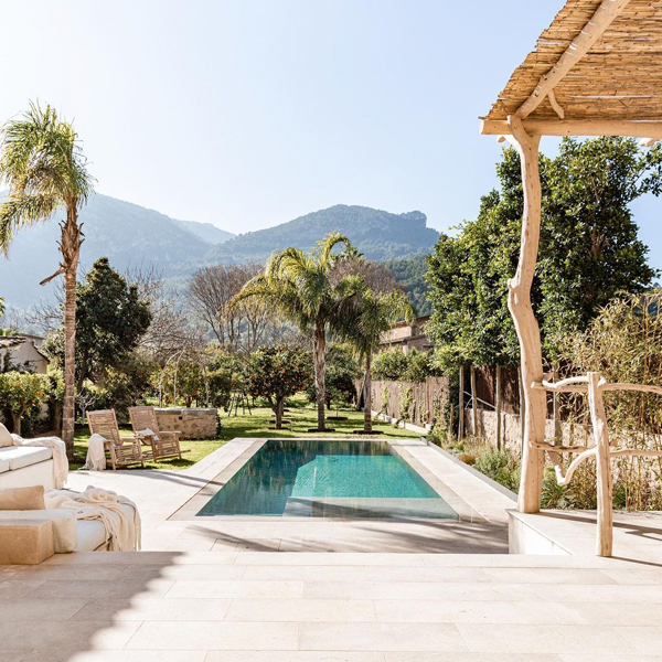 overflow pool in a project in Soller (Majorca) by Berrow Projects