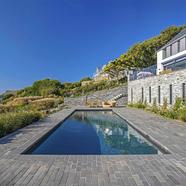 private pool near the beach by Deep End Pools