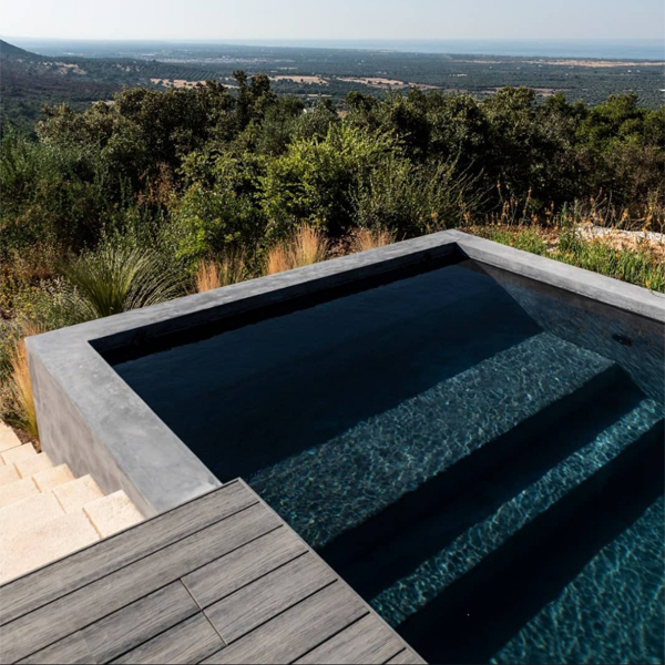 lap pool and lanscaping design by Vergati Creative Studio