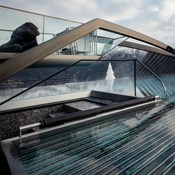 steel pool and spa