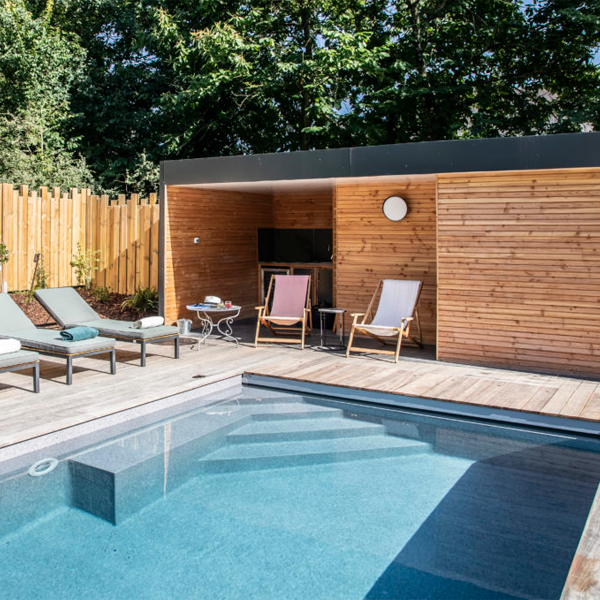 private pool by Piscines35