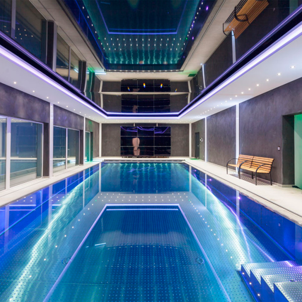 indoor public overflow pool
