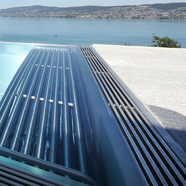 overflow steel pool