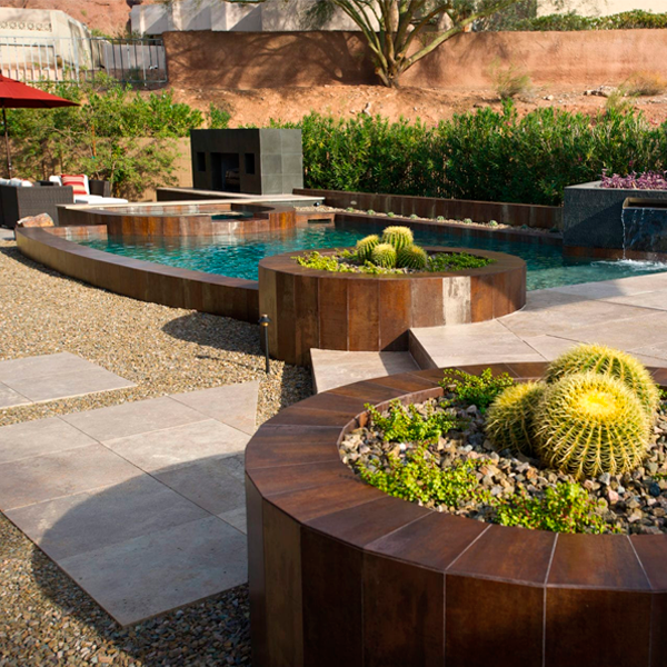 pool in the desert