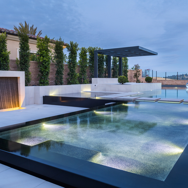 luxury pool and spa by Richard Lusk