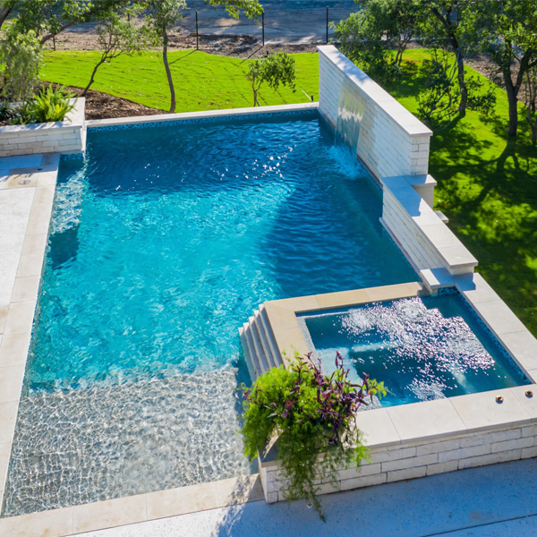 geometric infinity pool
