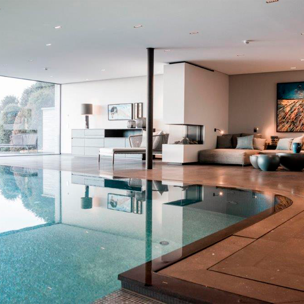indoor overflow pool
