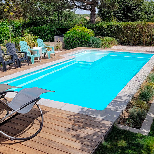 prefab pool by Alliance Piscines