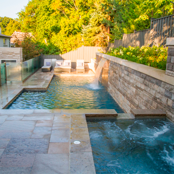 pool and spa by Todd Pools