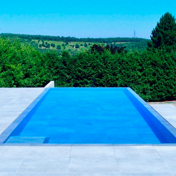 infinity pool with a view