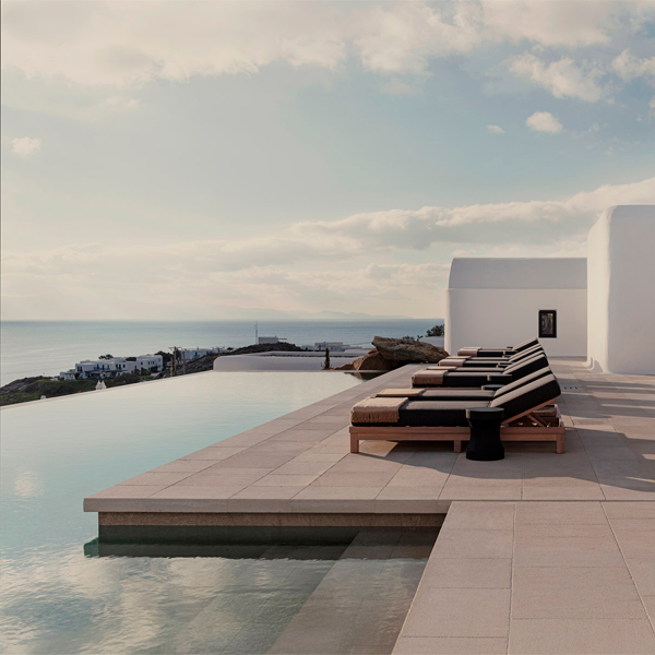 infinity pool 3d render by K-Studio