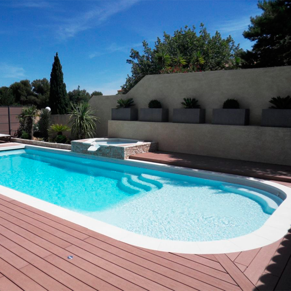 large prefab pool by Neptune Piscines