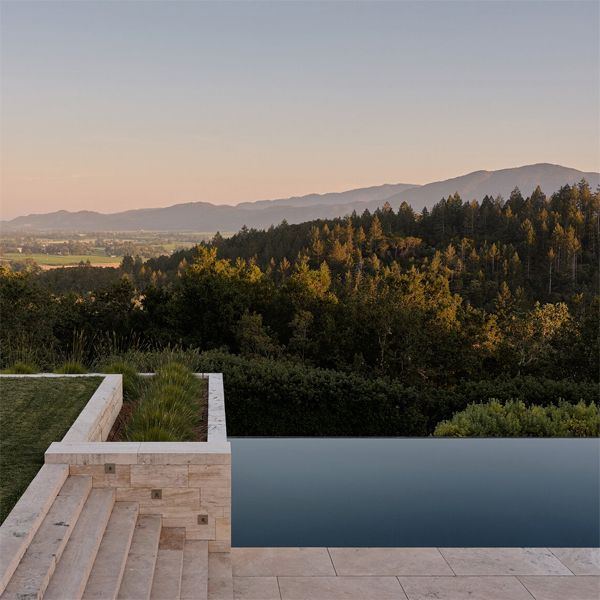 infinity pool in a project by Piechota Architecture