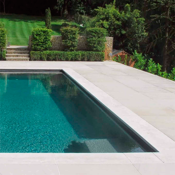 geometric prefab pool by Compass Pools UK
