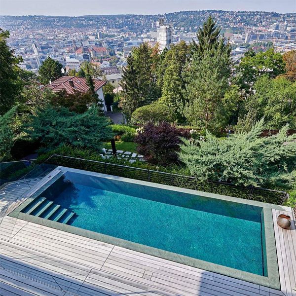infinity pool by OSPA Schwimmbadtechnik
