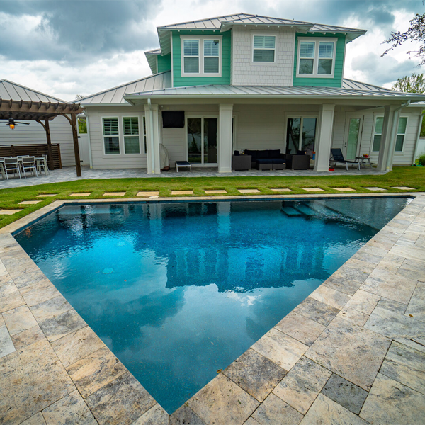 geometric private pool