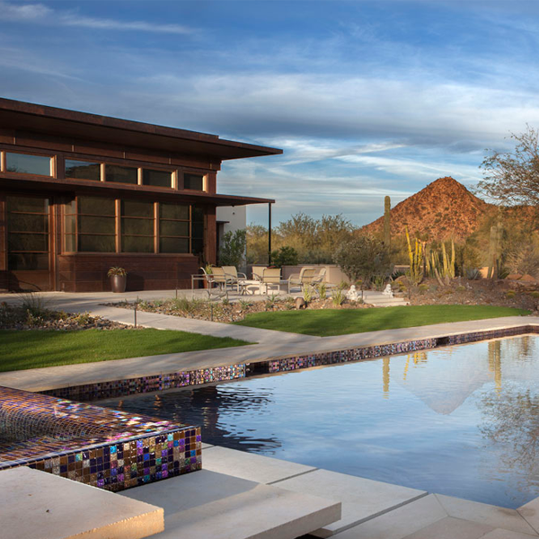pool and spa by Build Red Rock