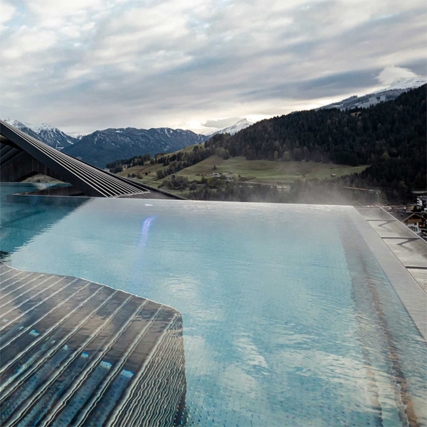 steel pool and spa