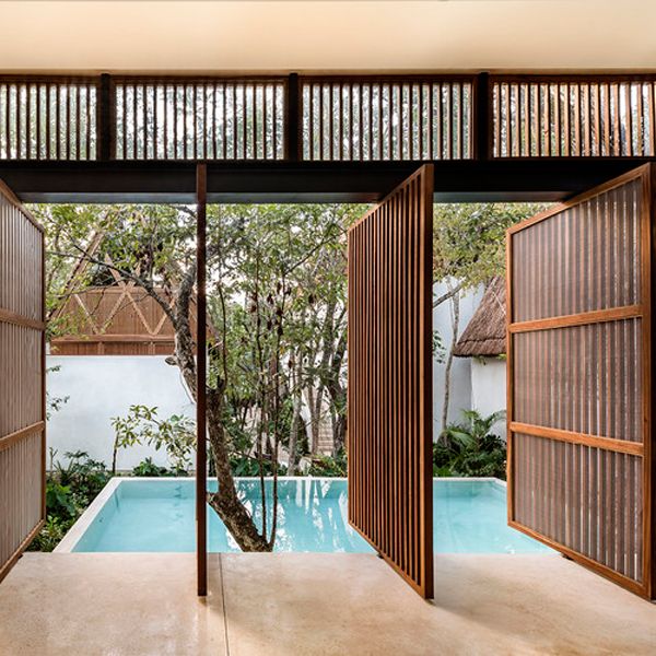 infinity pool in a unique project by Jaque Studio
