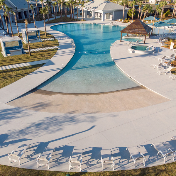 hotel custom swimming pool
