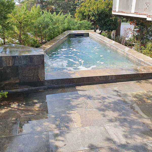 above ground mini pool by Piscines Dream