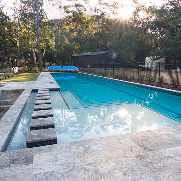 custom lap pool, by Cityscapes Pools and Landscapes