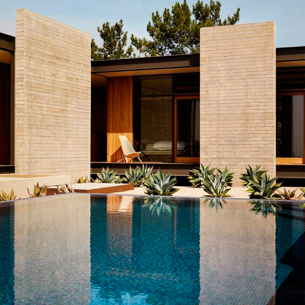 infinity pool in a project by Sant Architects