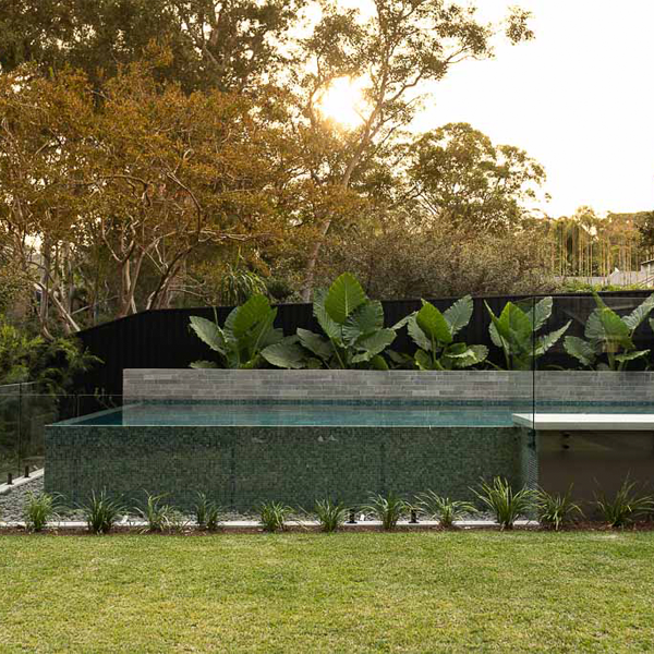 above ground infinity pool