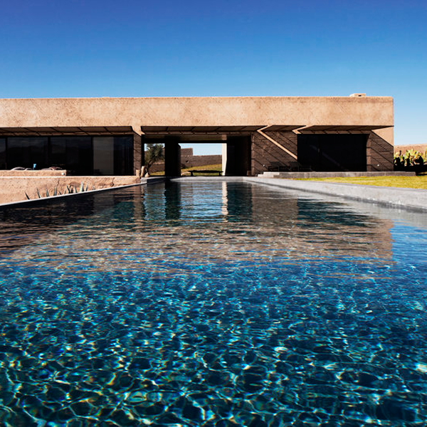 infinity pool in private villa by Studio KO