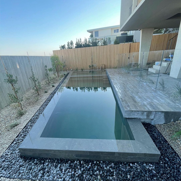 mini pool and spa by Falcon Pools
