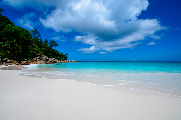 beach in Seychelles