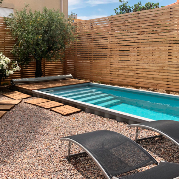 shipping container pool