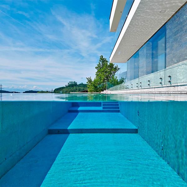 infinity lap pool by Sorg Schwimmbaeder