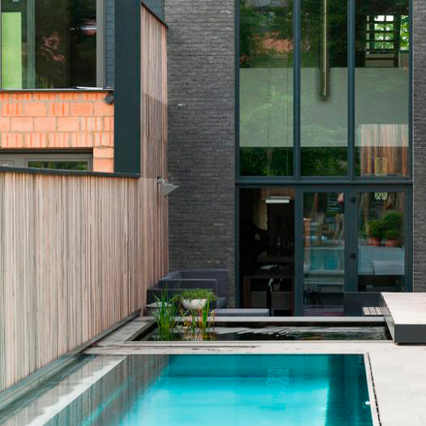 inox steel lap pool by RVS Swimming Pools