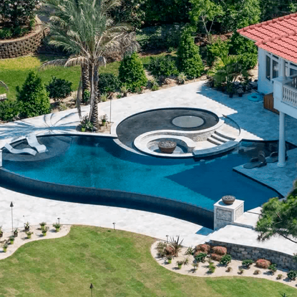 custom infinity pool