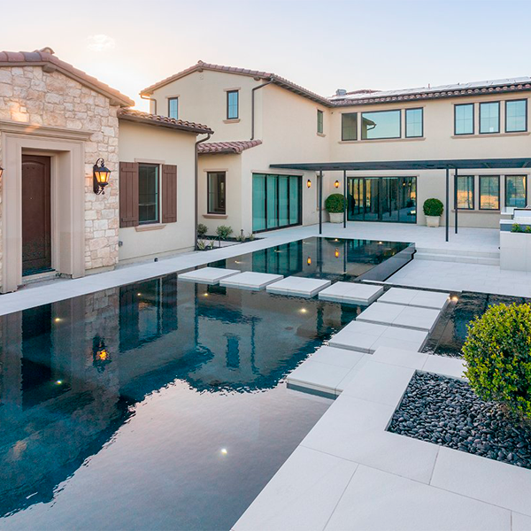 luxury pool and spa by Richard Lusk