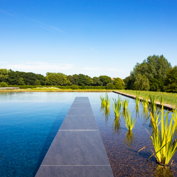natural infinity pool by Demooistez Zwembaden
