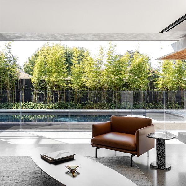 custom infinity pool in a project by Mckimm